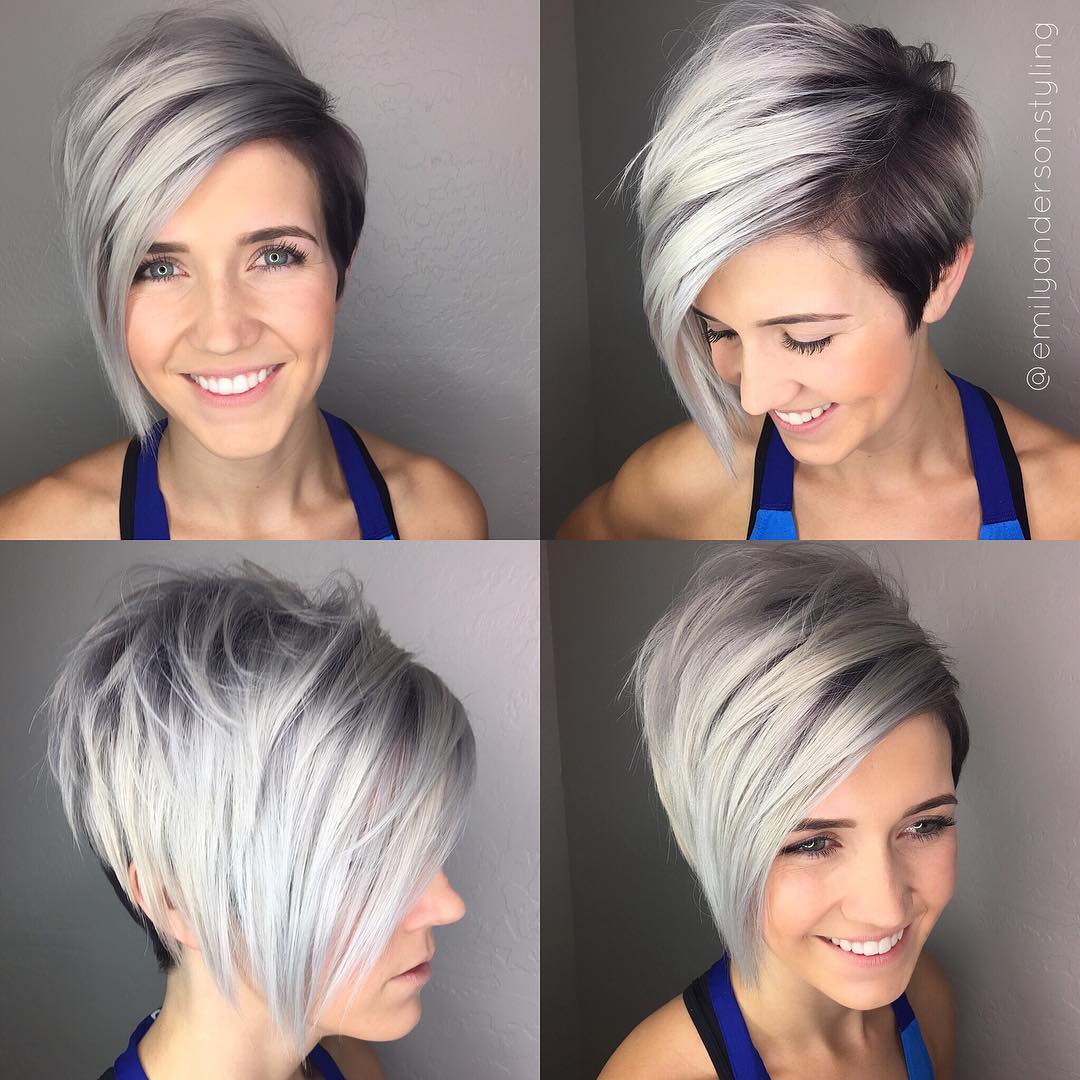 long pixie cut