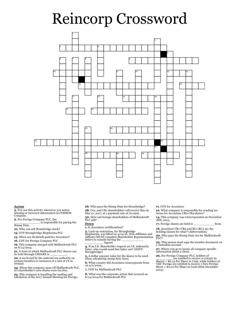 compass group crossword