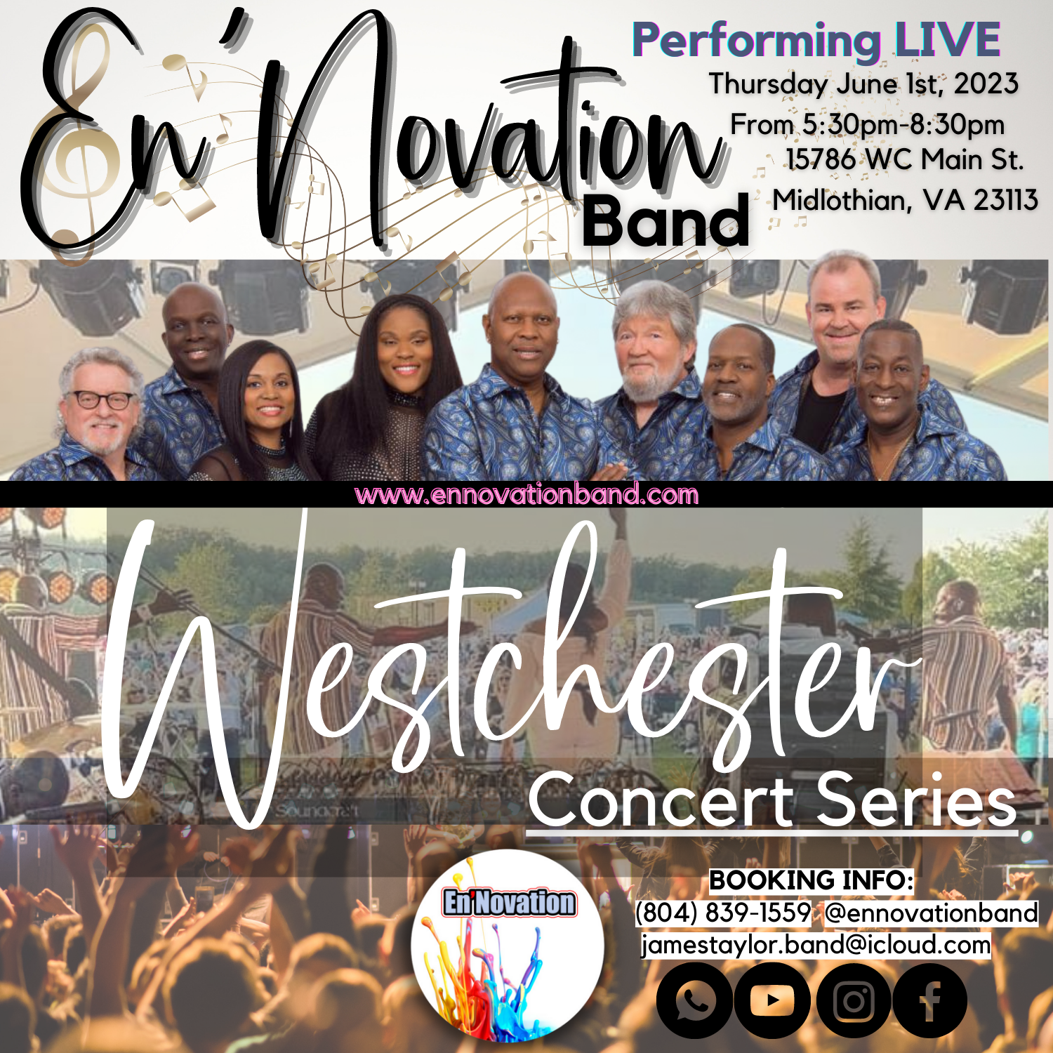 westchester commons music series 2023