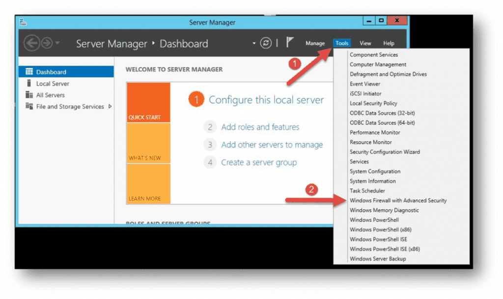 windows server 2012 ddos protection