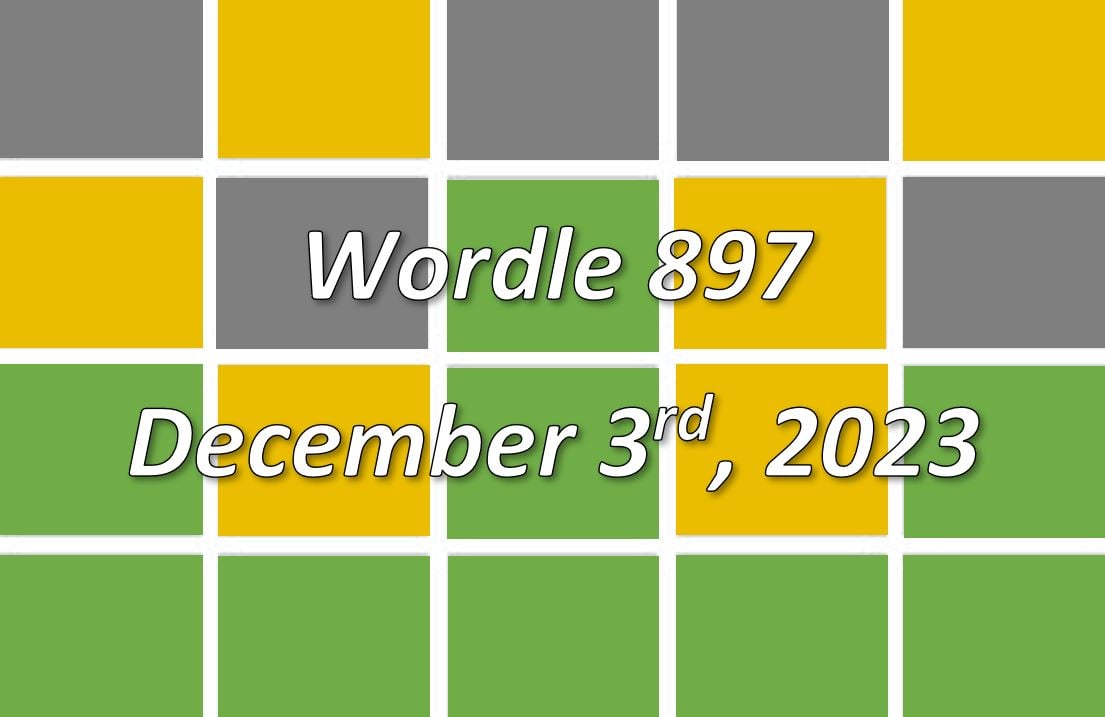 wordle hint 3 december 2023