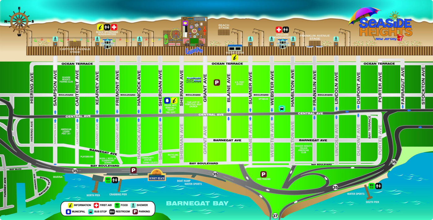 seaside heights nj boardwalk map