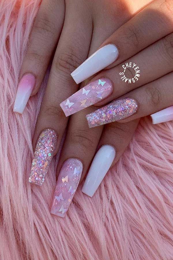 acrylic nails cute