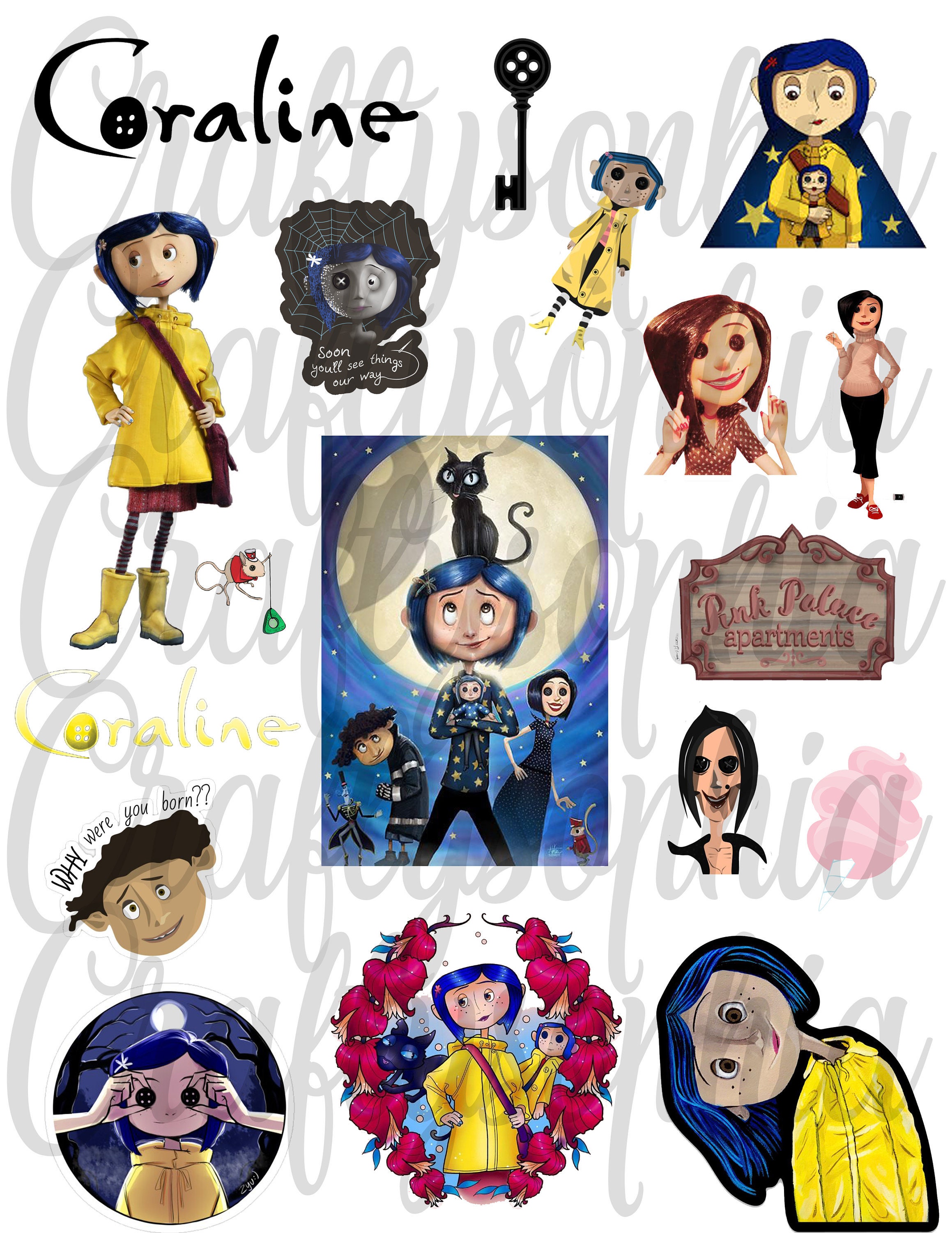 coraline decal
