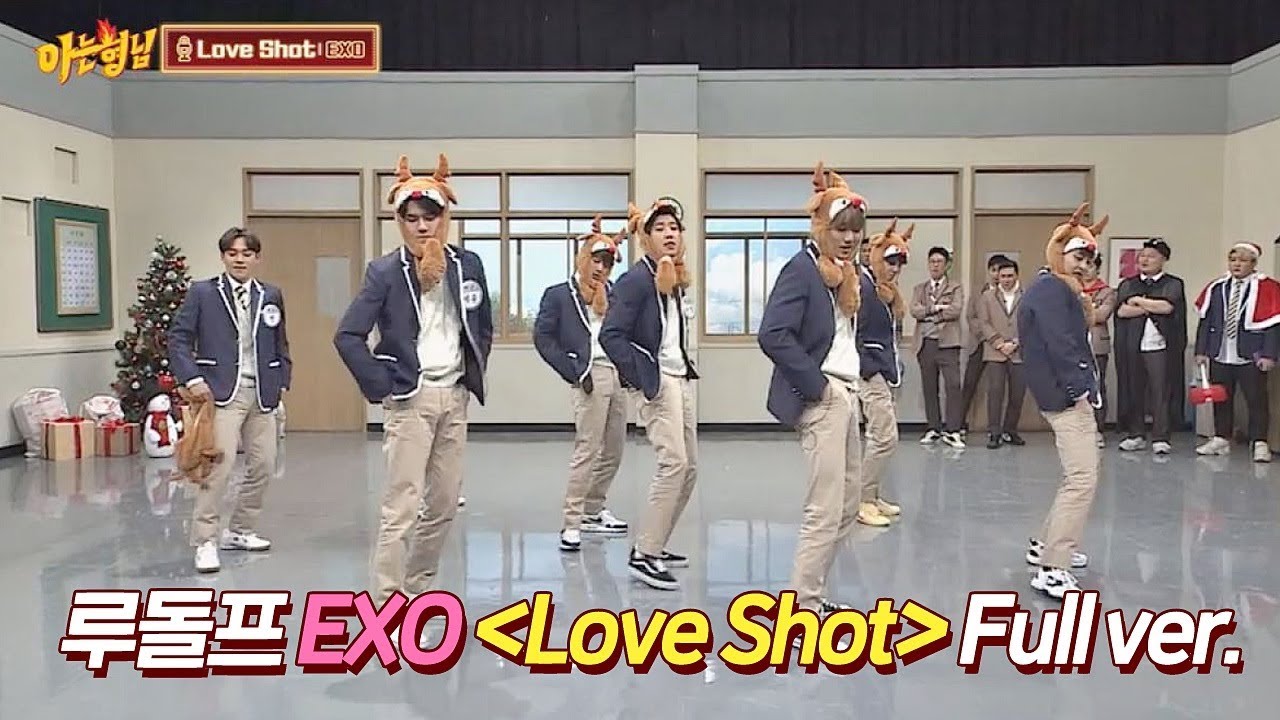 knowing brother exo love shot