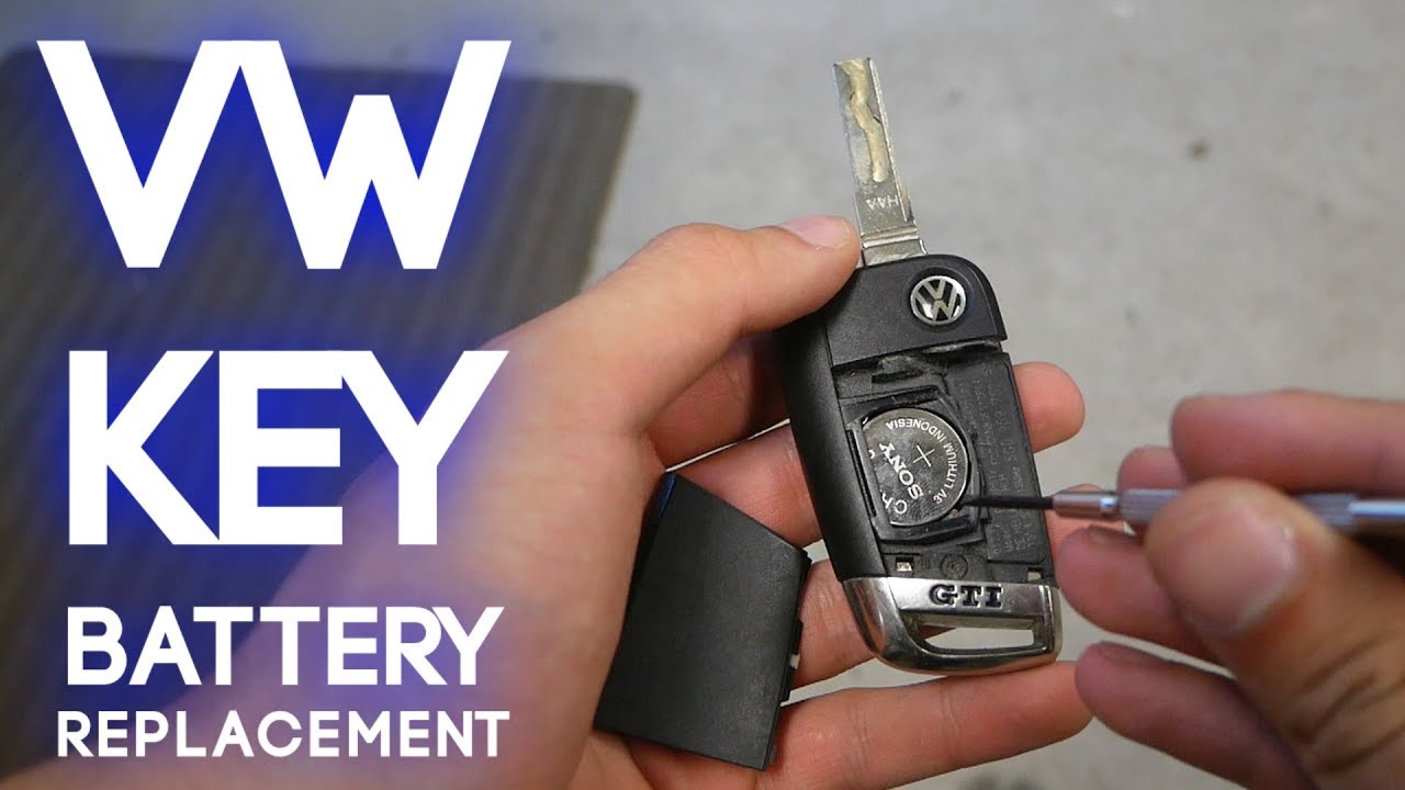 key battery for vw golf