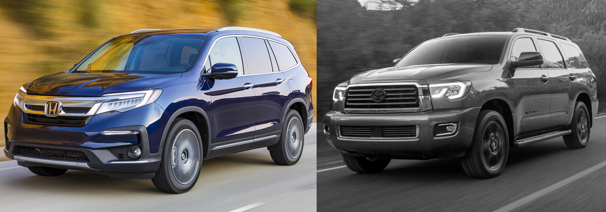 honda pilot vs toyota sequoia