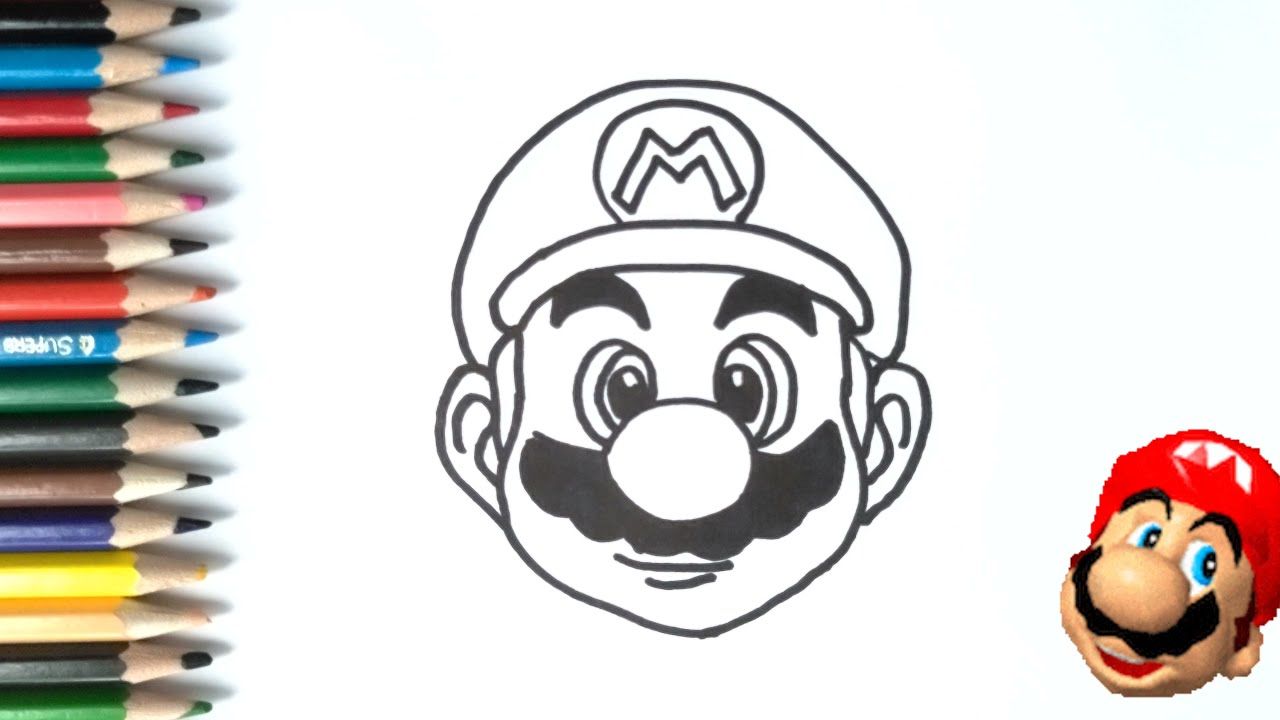 dibujos faciles de mario bros