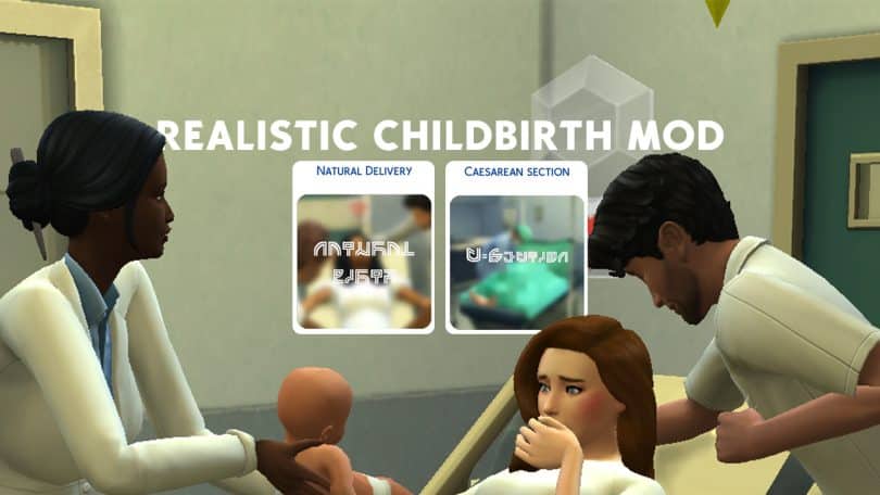 childbirth mods sims 4