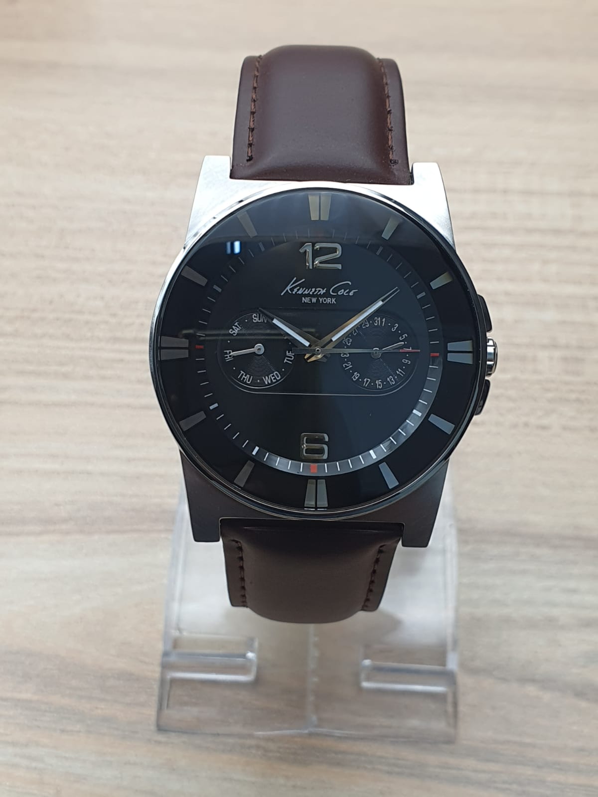 kenneth cole watches leather strap