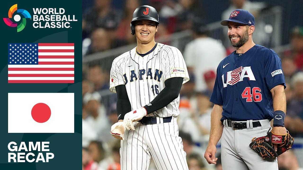 baseball usa vs japan score