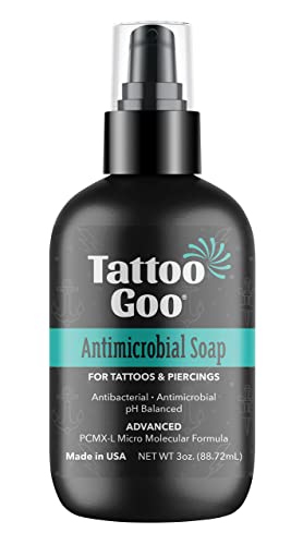 unscented antibacterial soap tattoo