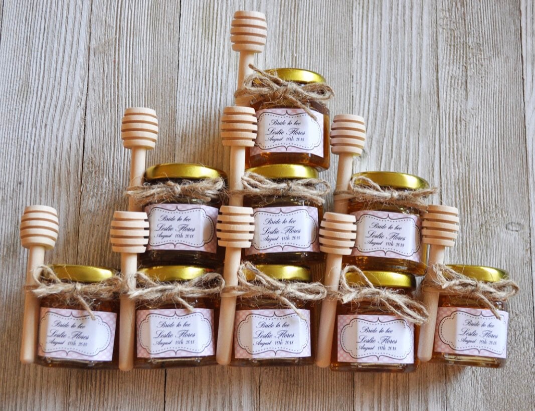 honey jar wedding favors