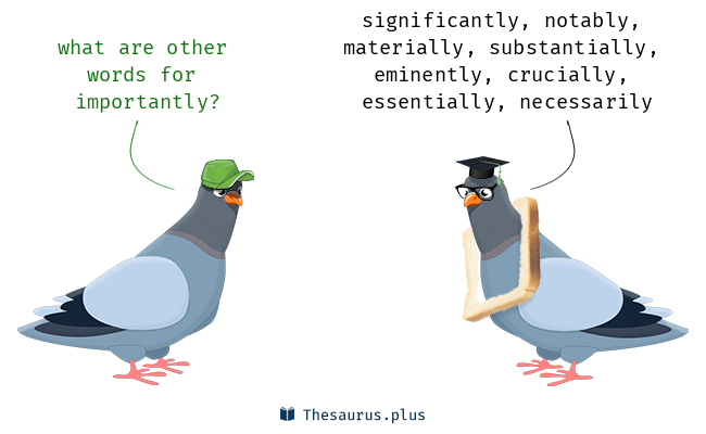 importantly thesaurus
