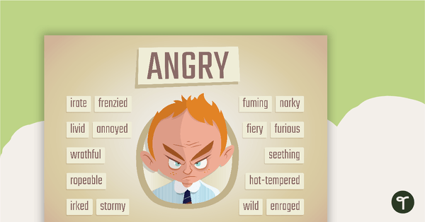 synonyms of angry