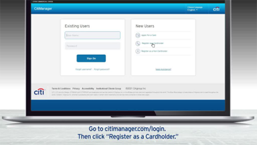 citimanager com login