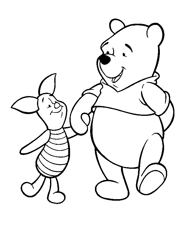 winnie the pooh coloring page