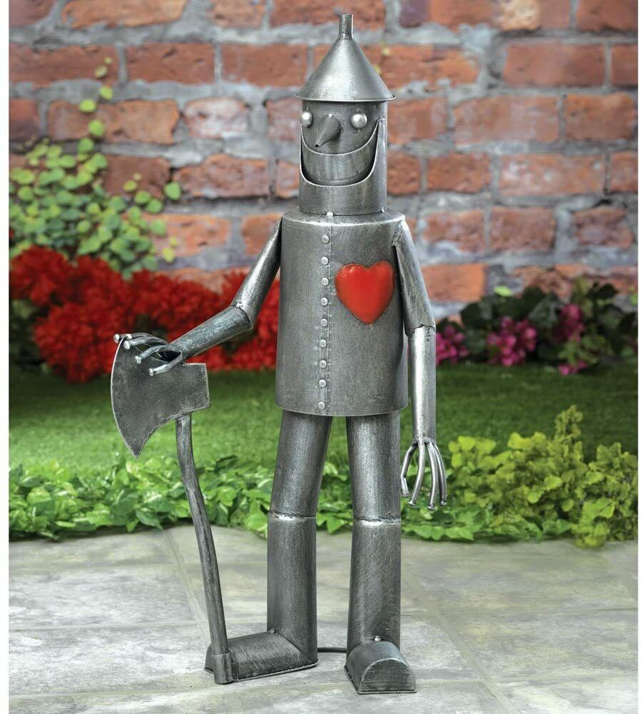 tin man garden ornament