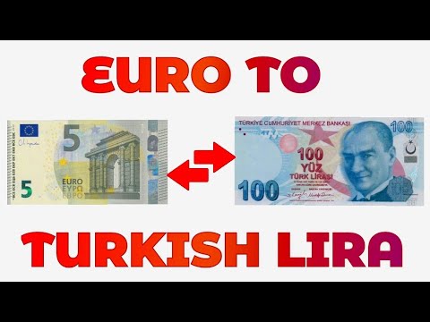 convert euro to turkish lira