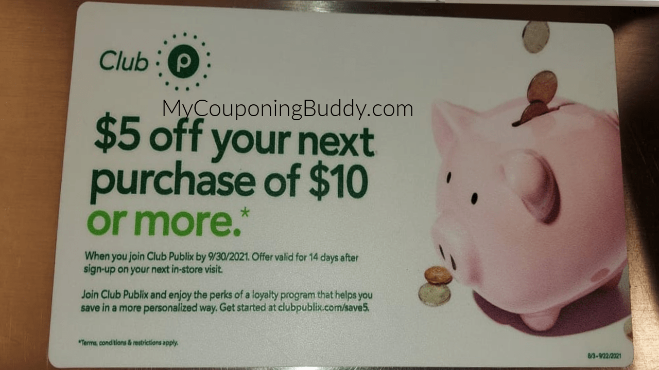 publix club sign up