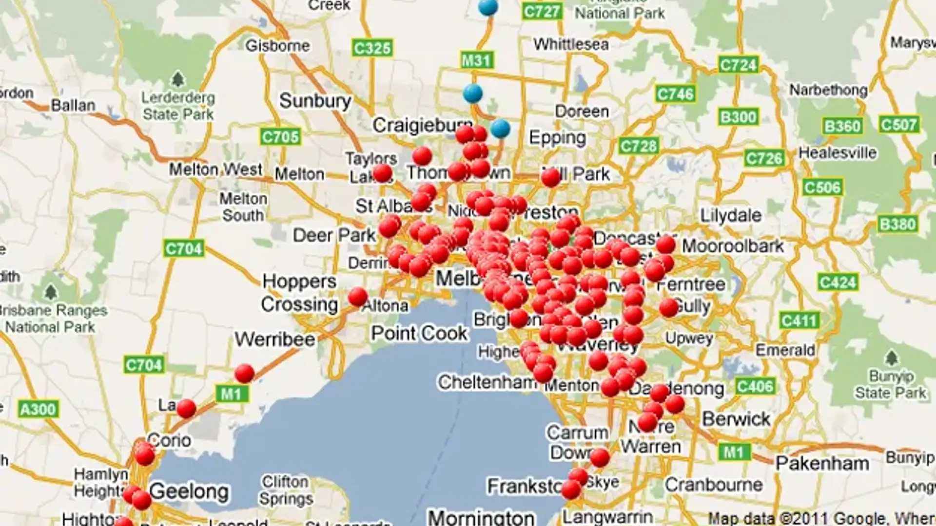 victoria police speed camera locations