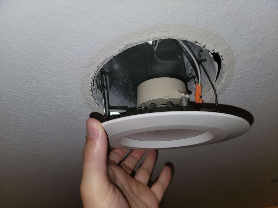installing recessed can lights