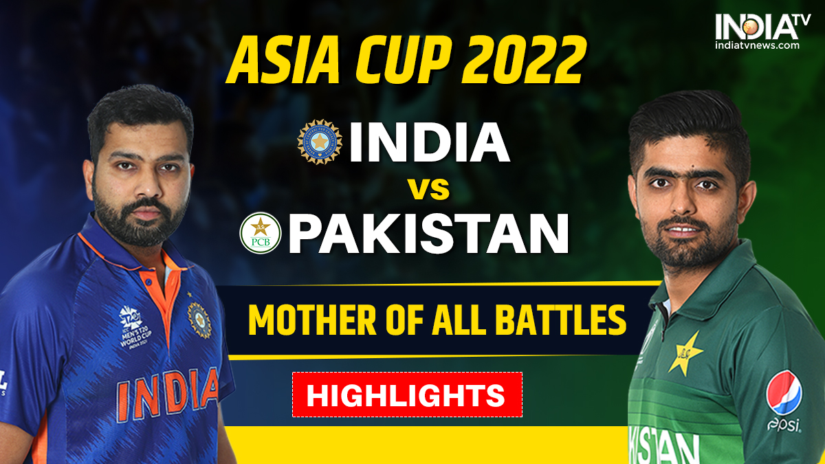 match highlights india vs pakistan