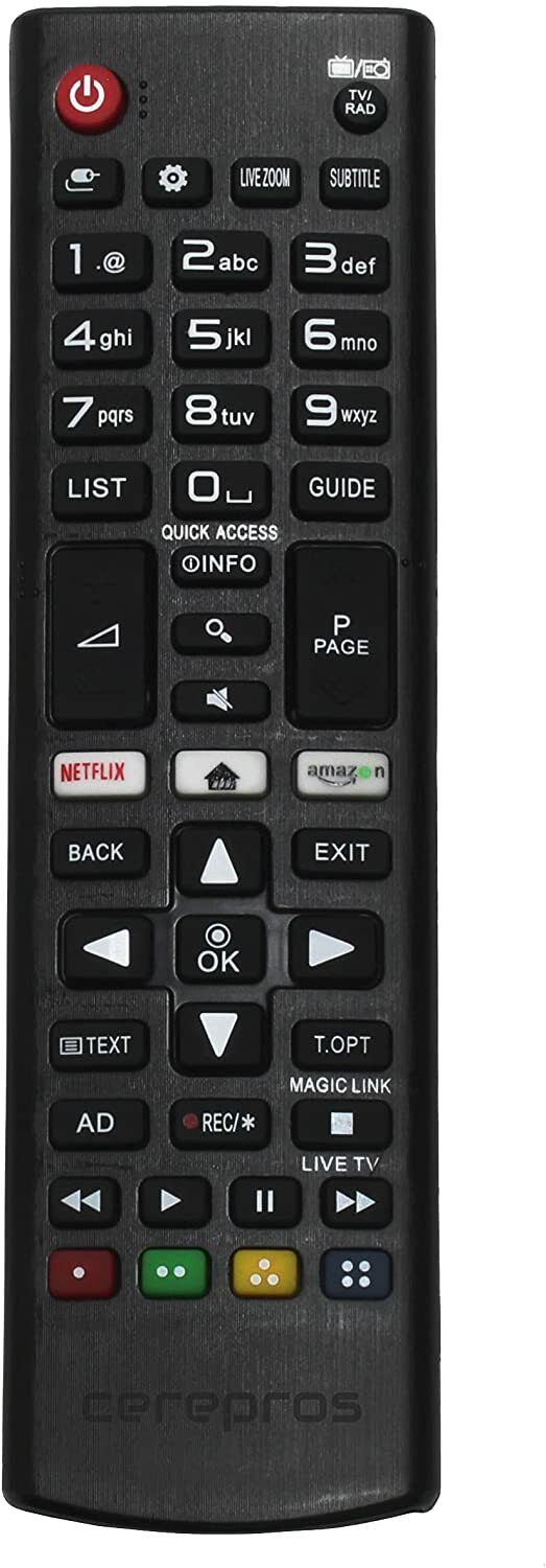 universal remote for lg tv