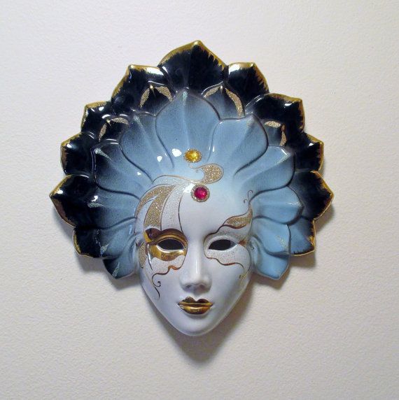 vintage porcelain mask