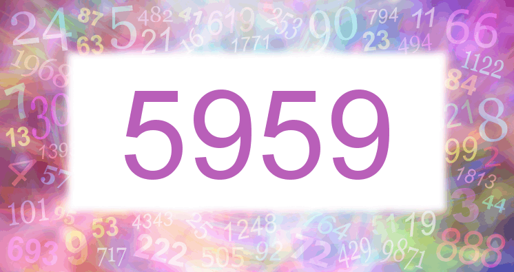 5959 significado espiritual