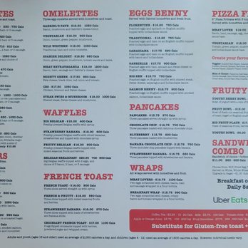 gabriel pizza menu