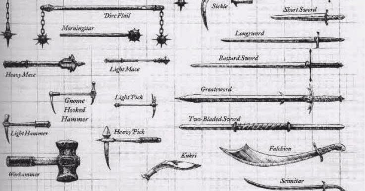 simple weapons 5e