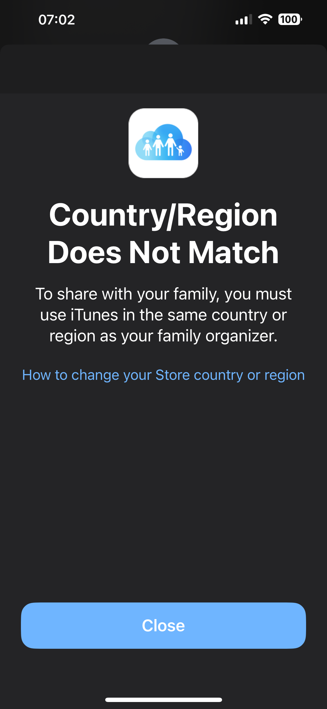 itunes match family sharing
