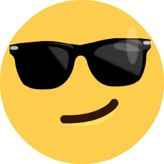 güneş gözlüğü emoji anlamı