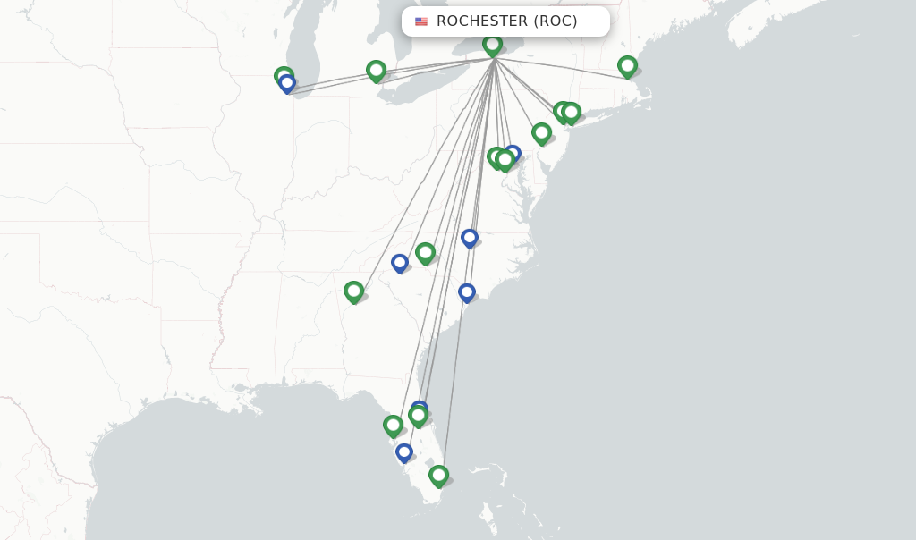 rochester ny flights