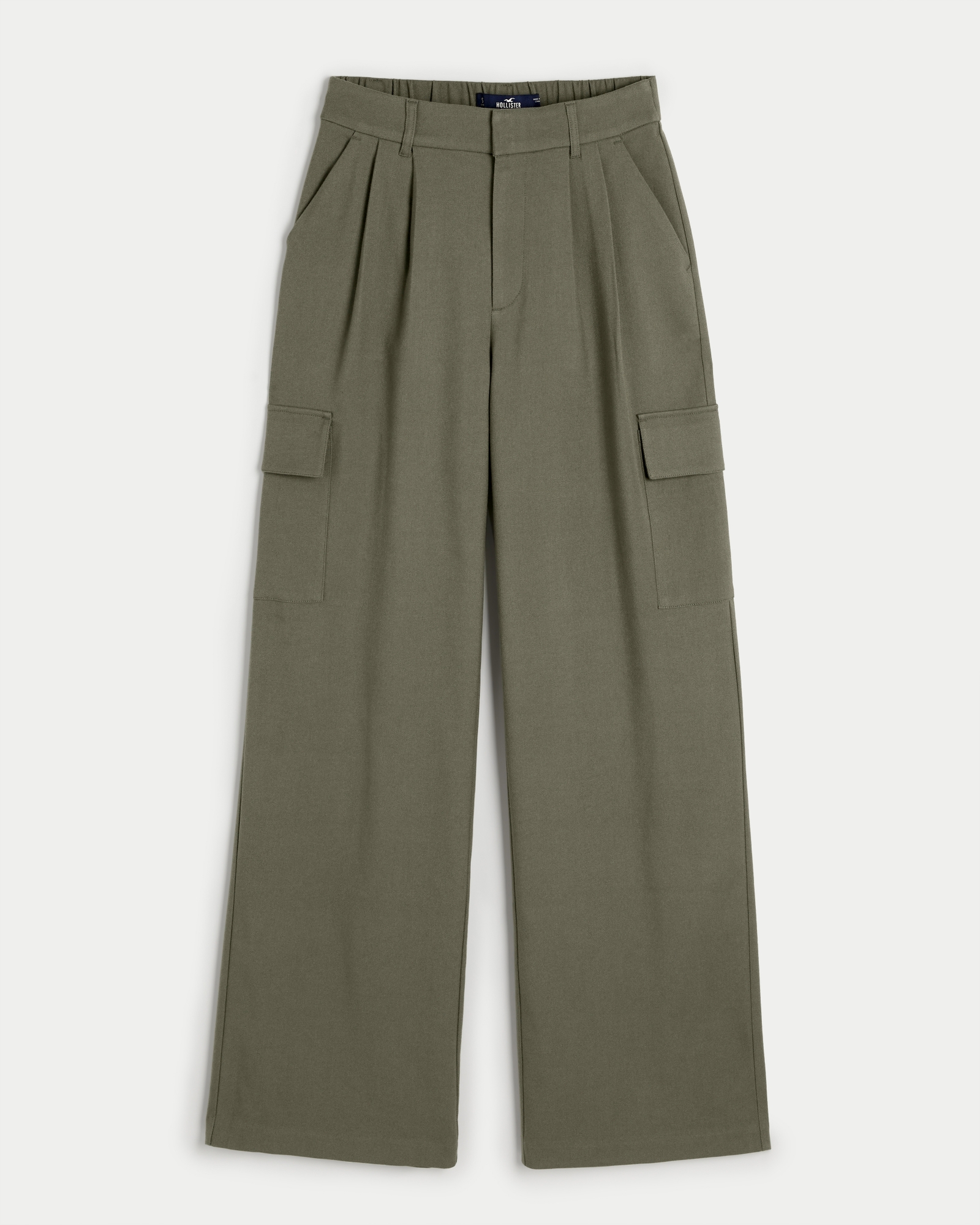 hollister pleated pants