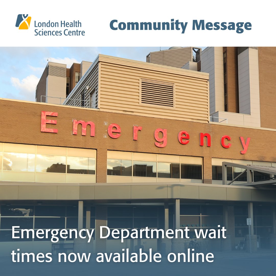 lhsc emergency wait times