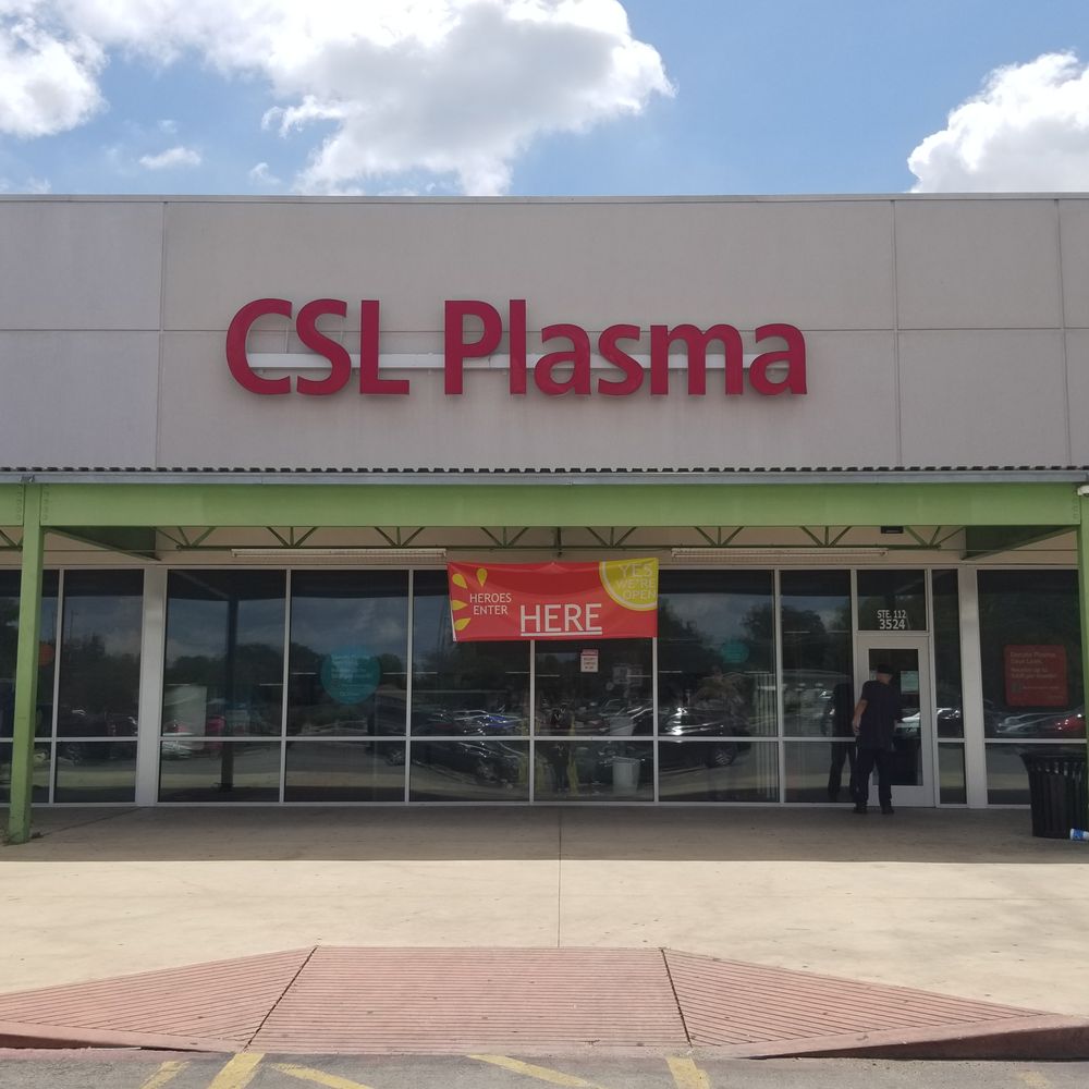 csl plasma on fredericksburg