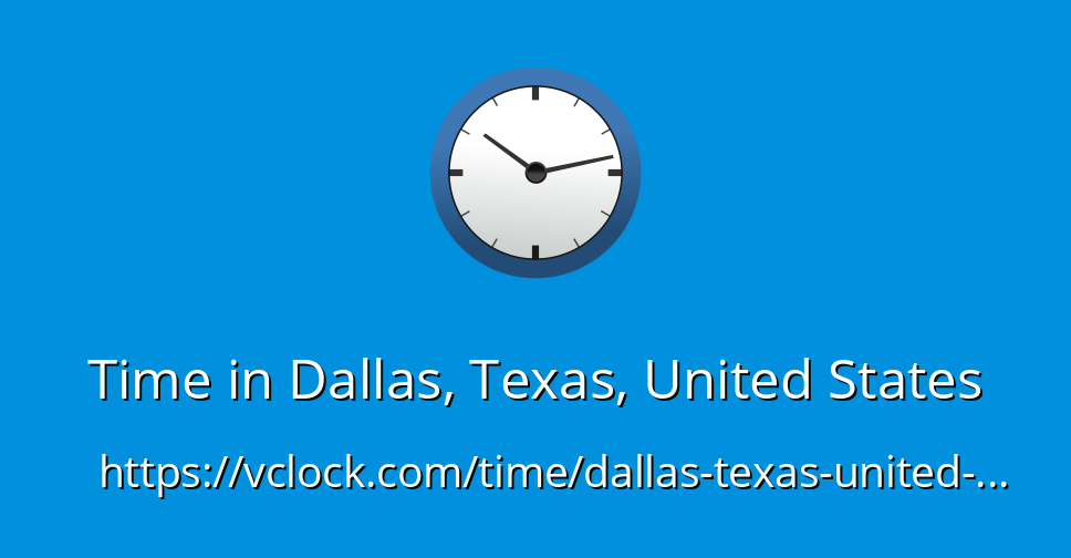 texas dallas time now