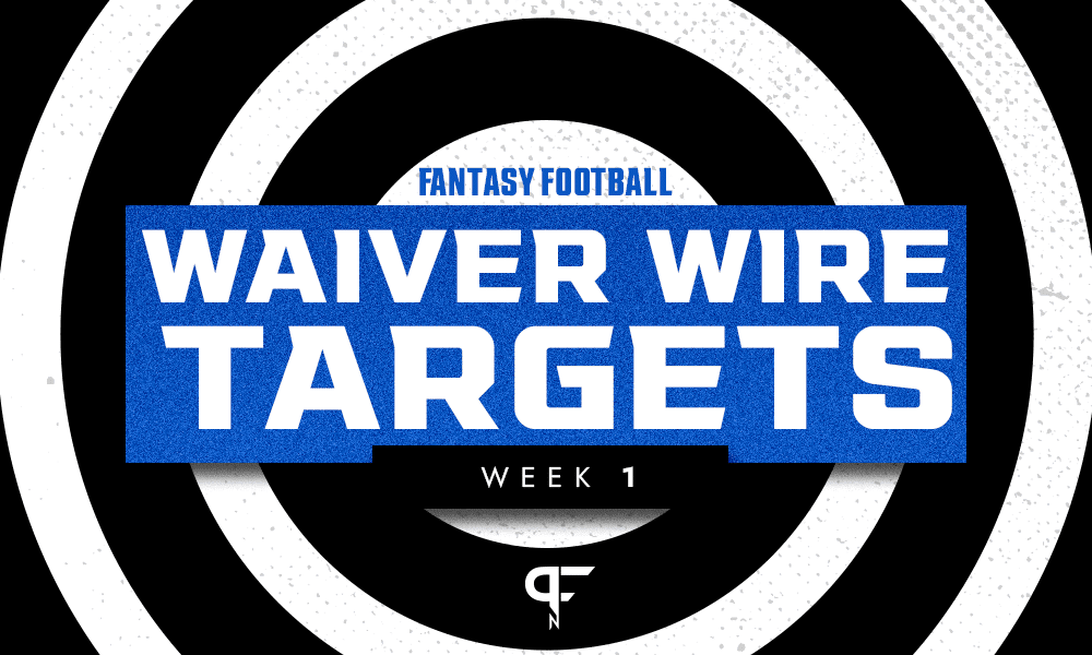 fantasy football waiver wire week 1
