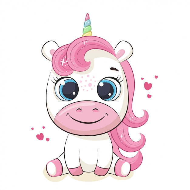 bebe unicornio tierno