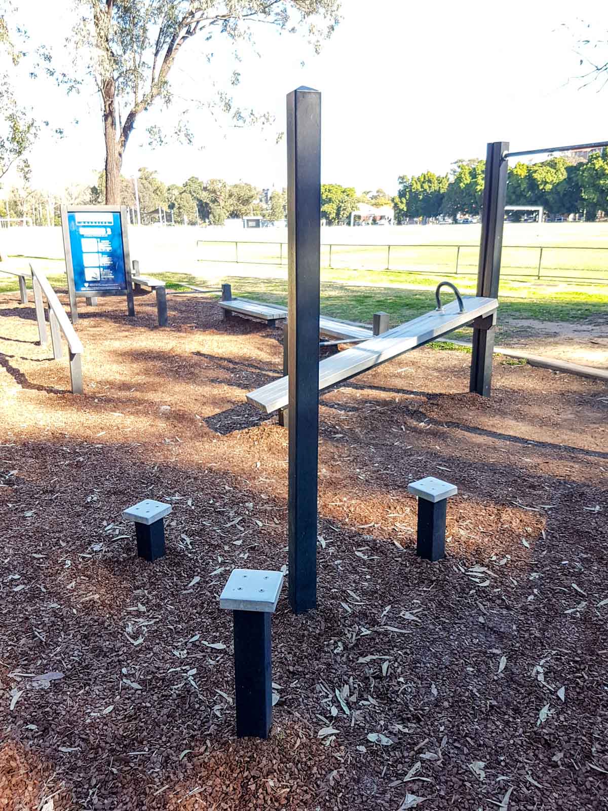 steel park outdoor gym