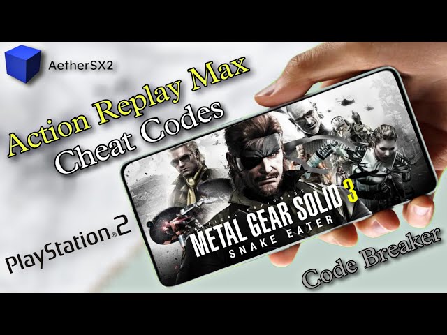 metal gear solid snake eater ps2 cheats