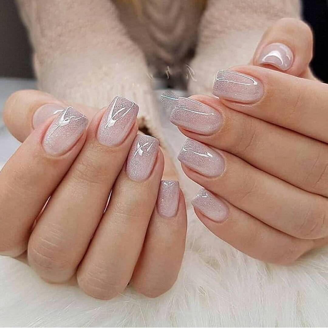 delicate nail art