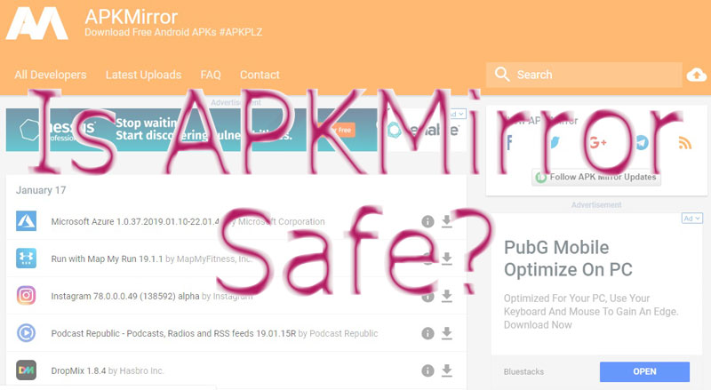 apkmirror safe