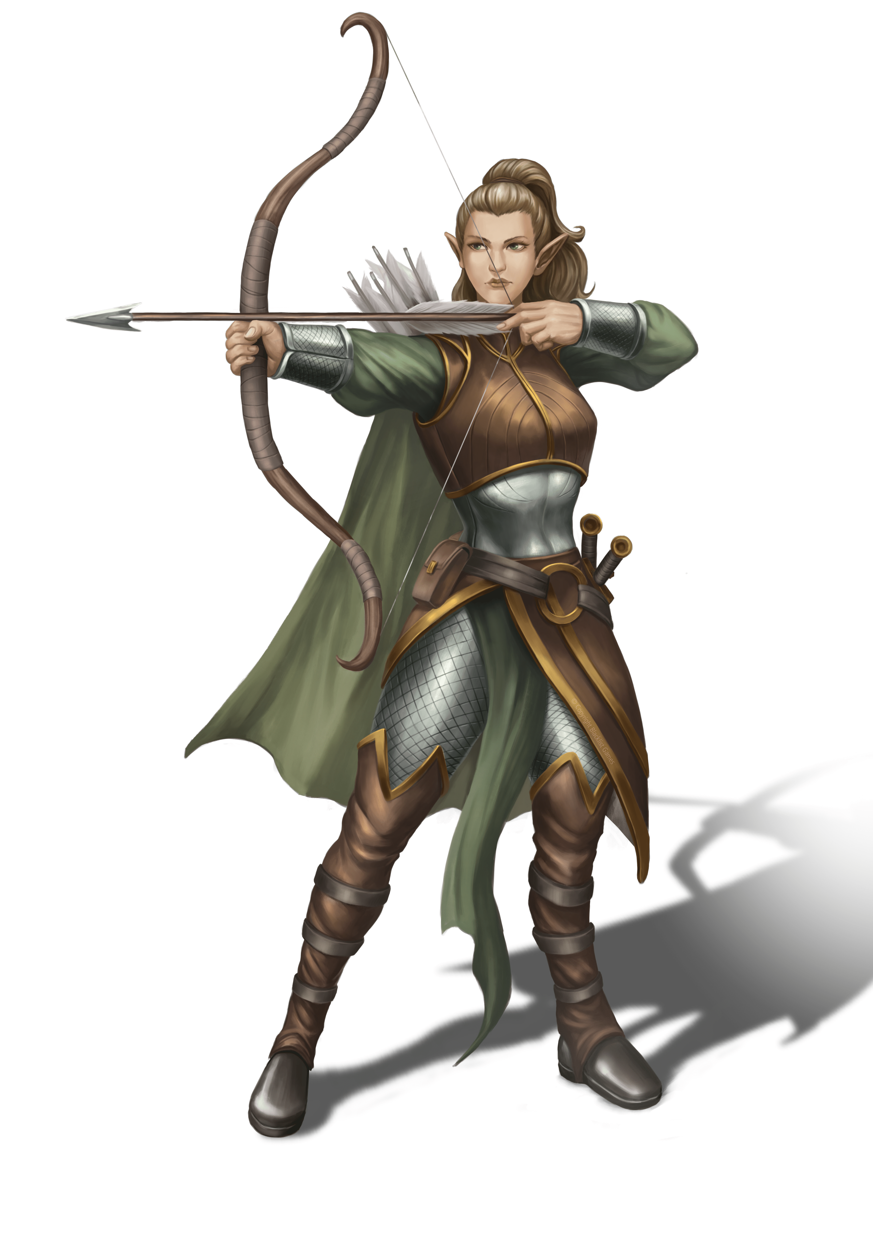 fantasy female ranger