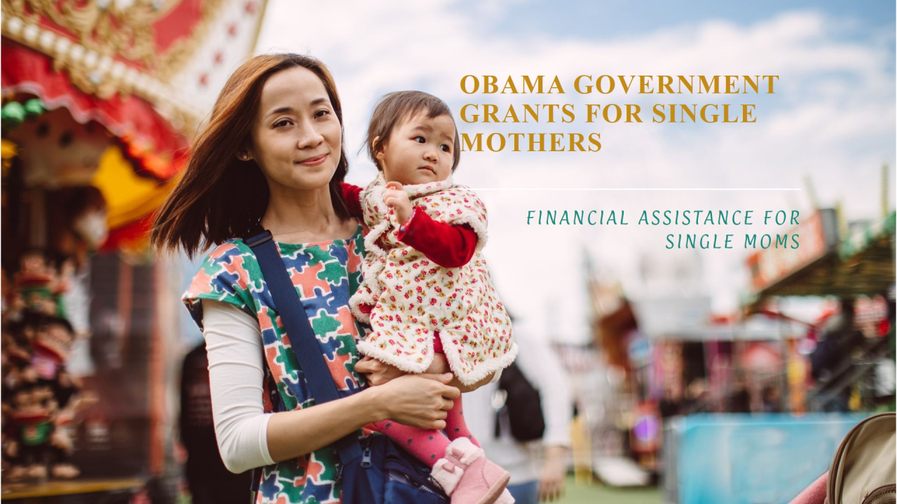 financial grants for single moms