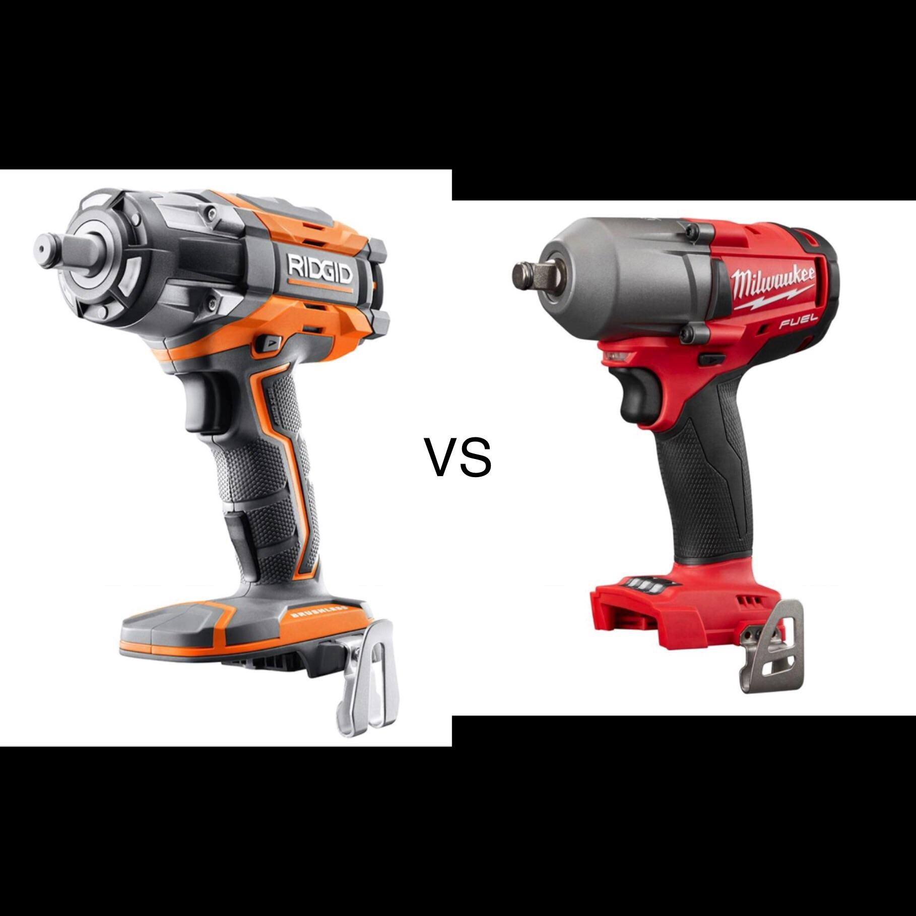 milwaukee vs ridgid