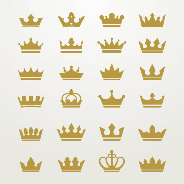 gold crown drawing
