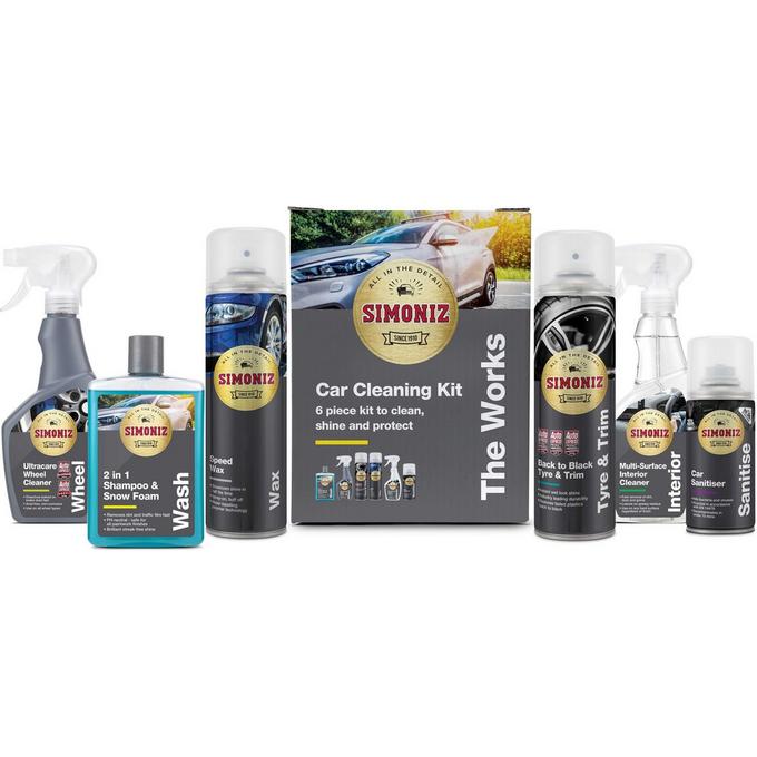 car cleaning kit halfords
